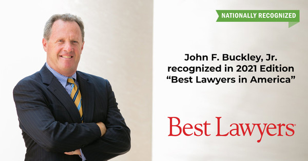 Attorney John Buckley Included in 2021 Edition of The Best Lawyers in America